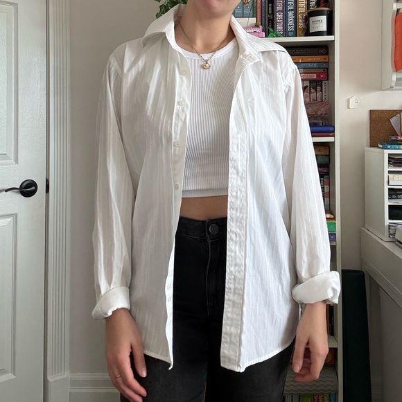 Other - Classic White Button-Up Shirt